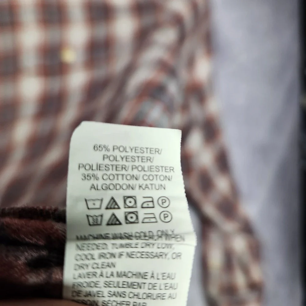 Lucky Brand Mens Plaid‎ Flannel Classic Fit Long Sleeve Shirt XL Lightweight